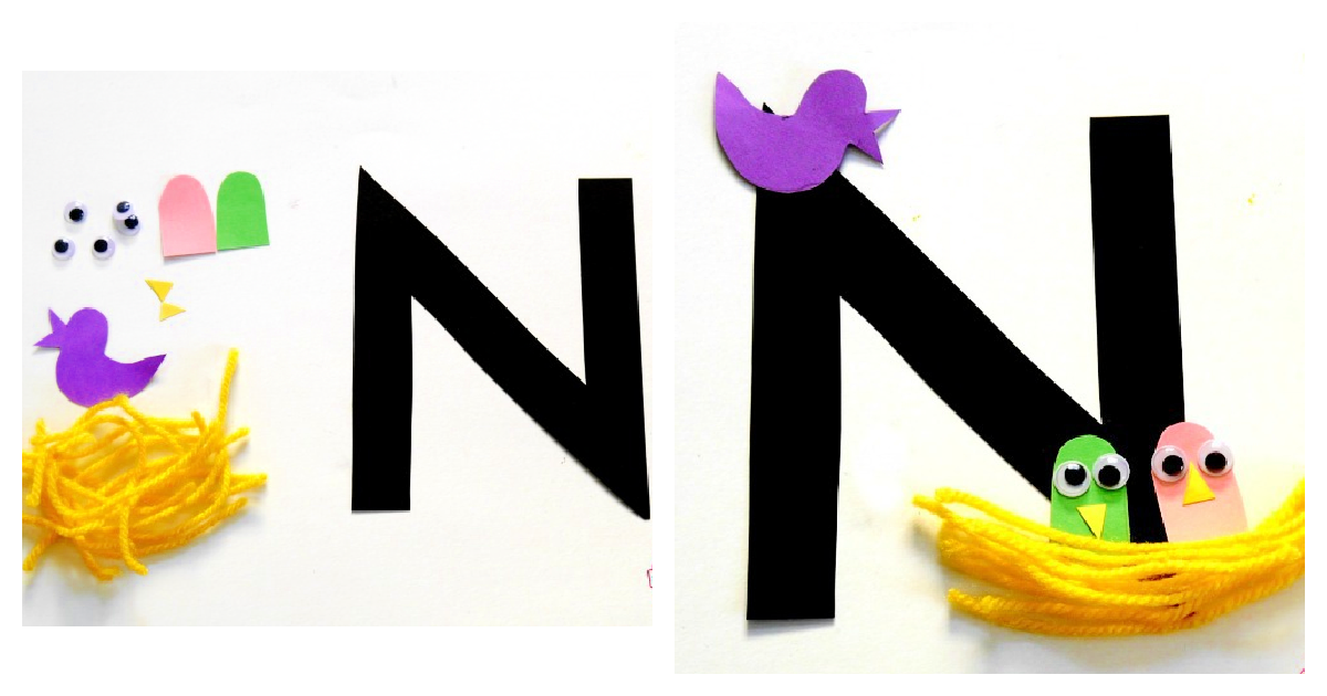 Letter n craft