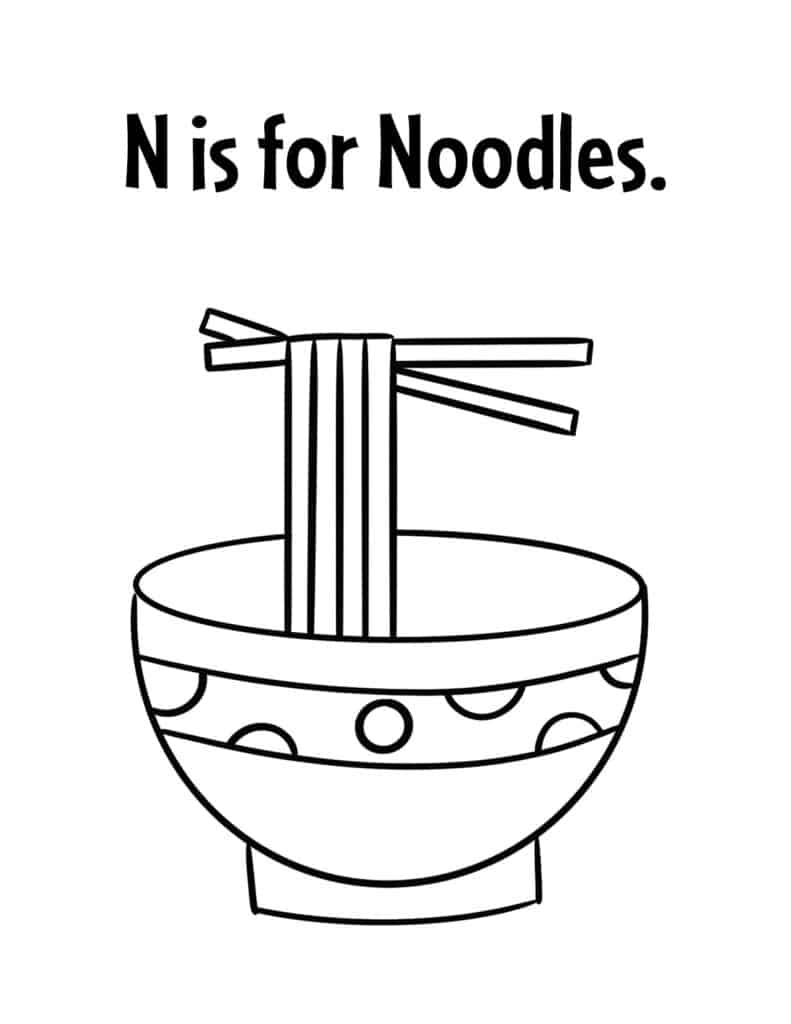 Free letter n worksheets for preschool â the hollydog blog