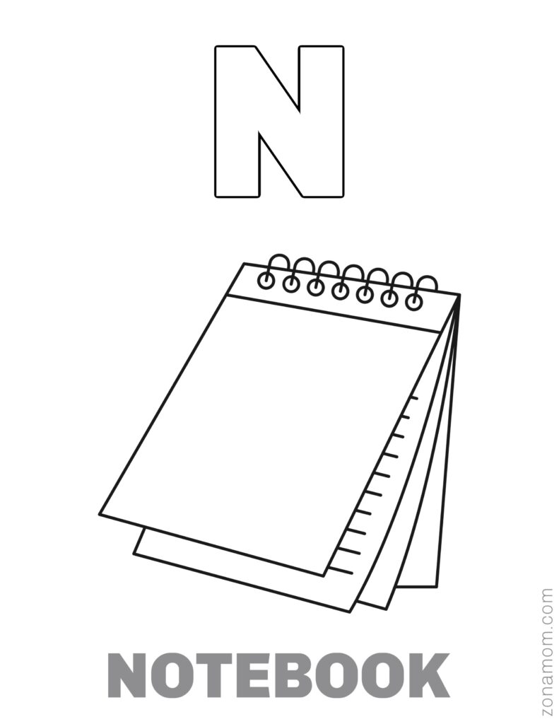 Free printable alphabet coloring pages