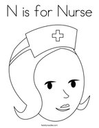 N is notebook coloring page