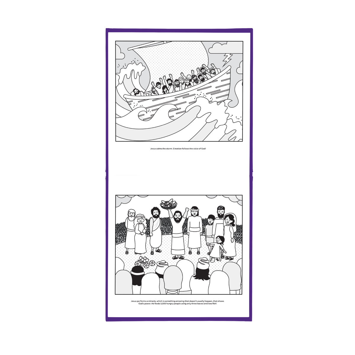 Bible story coloring book â tvc resources
