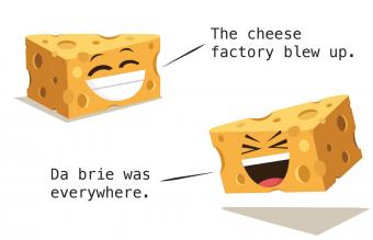 Cheese jokes puns and riddles for kids