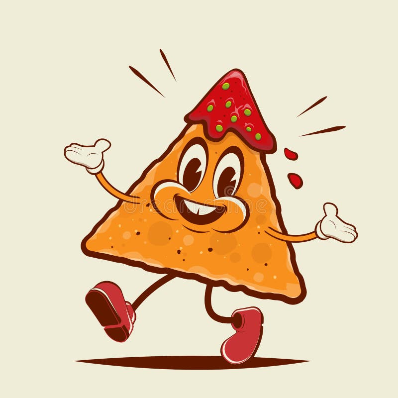 Cartoon nacho stock illustrations â cartoon nacho stock illustrations vectors clipart