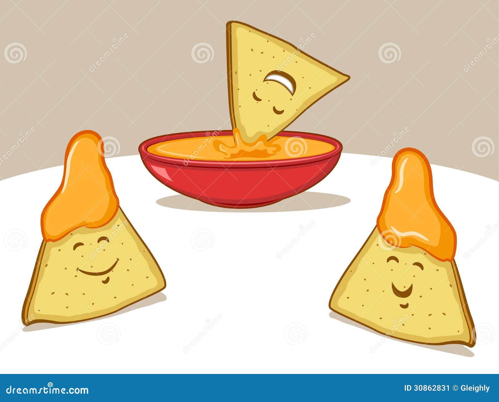 Cartoon nacho stock illustrations â cartoon nacho stock illustrations vectors clipart