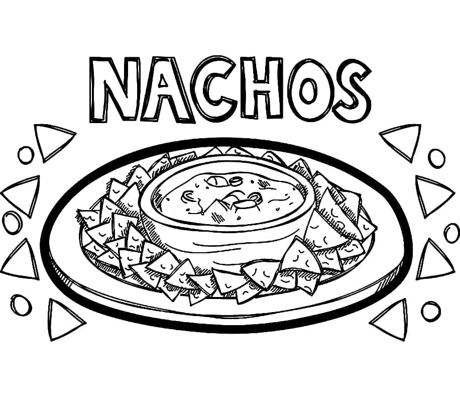 Nachos malvorlagen