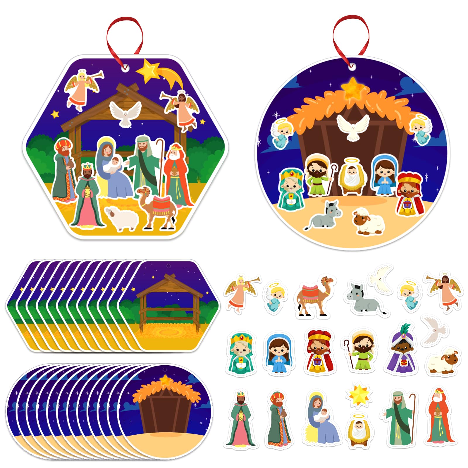 Whatsign calanãas de belãn para hacer una escena de belãn adornos religiosos cristianos calanãas de navidad
