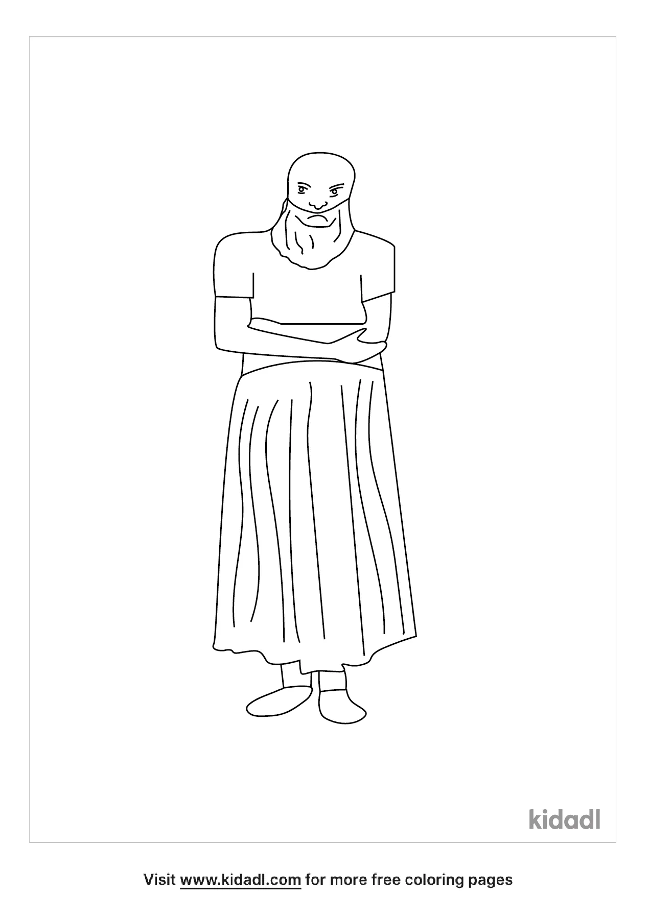 Free nahum coloring page coloring page printables