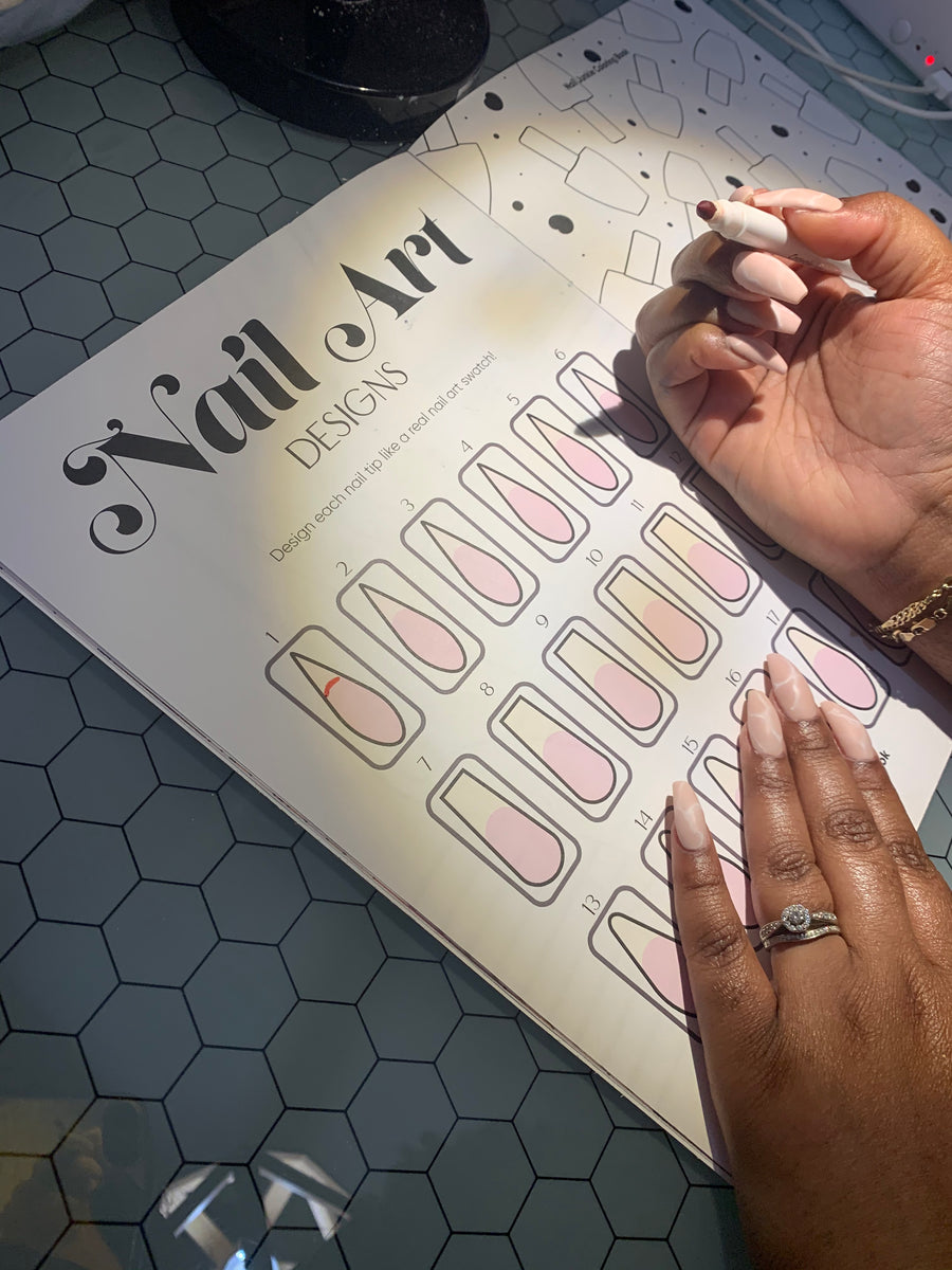 Nail junkie coloring book â the nail art snob