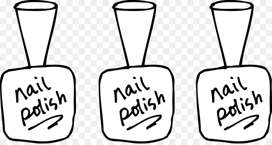 Nail polish line art png download