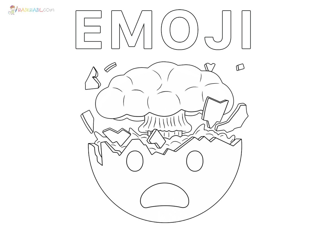 Emoji coloring pages pictures free printable