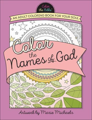 Color the bible ser color the names of god an adult coloring book for your soul by marie michaels trade paperback for sale online