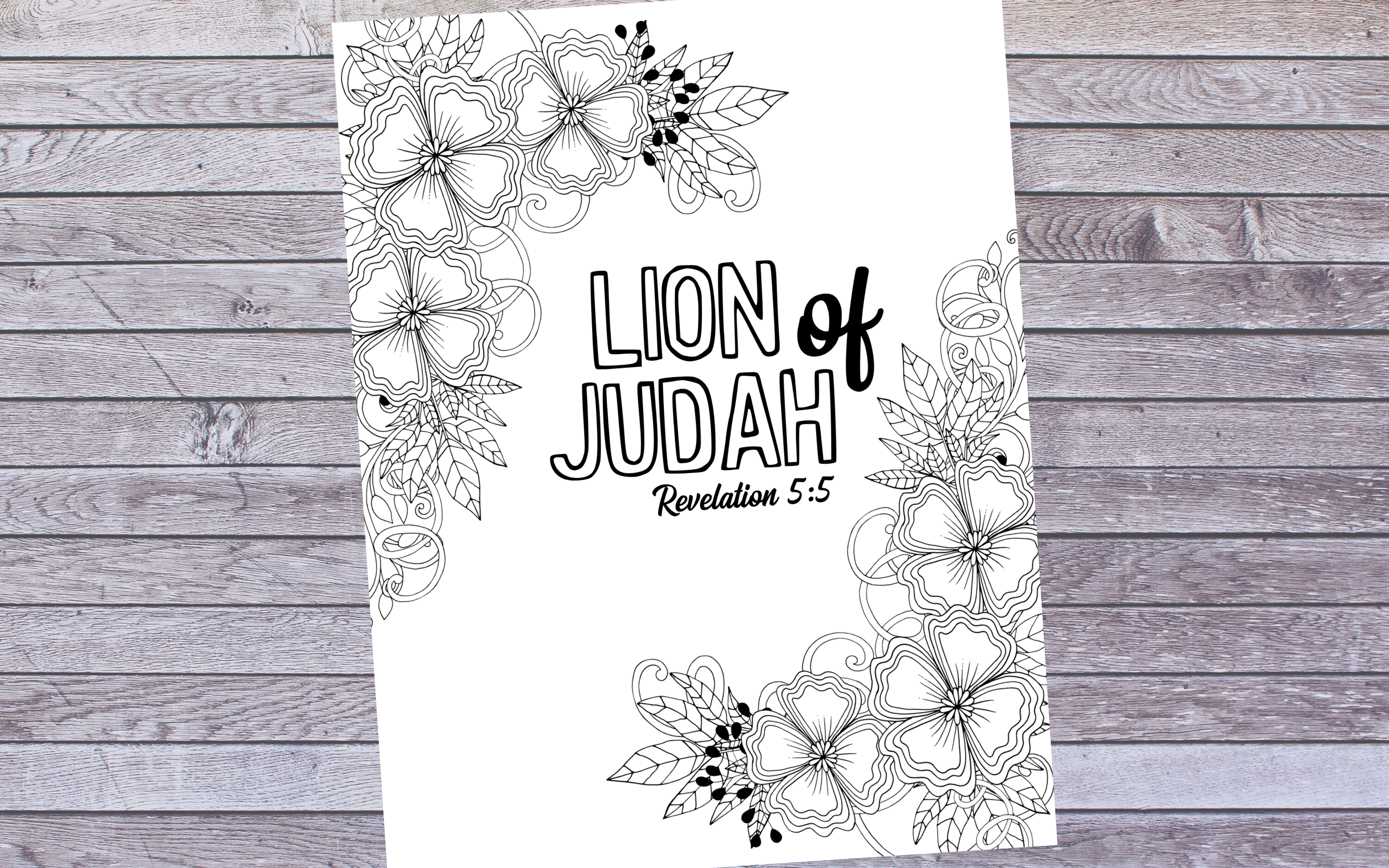Names of god scripture coloring pages