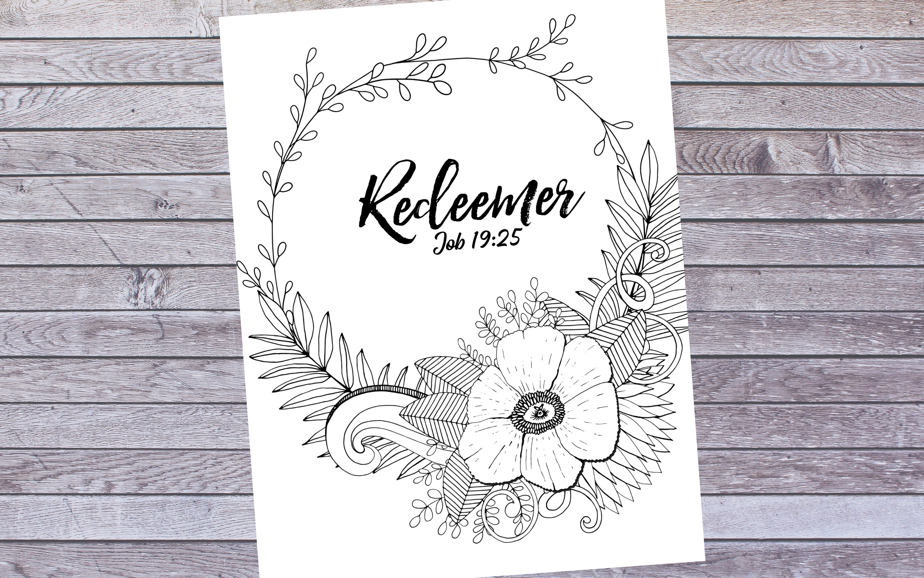 Names of god scripture coloring pages