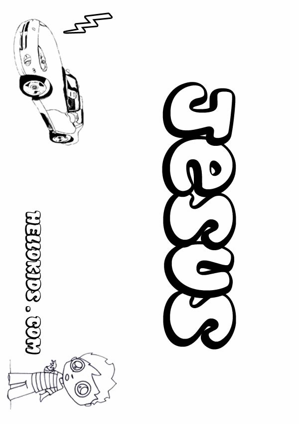 Jesus coloring pages