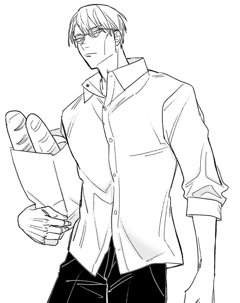 Kento nanami is awesome coloring page