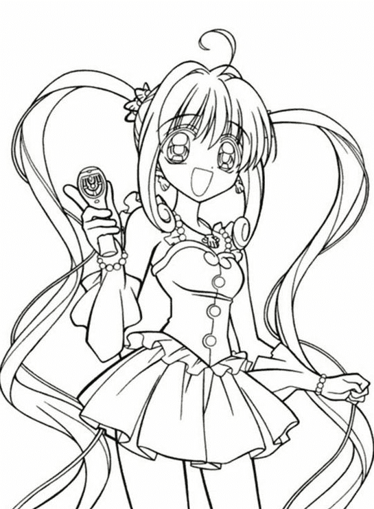 Mermaid melody coloring pages printable for free download
