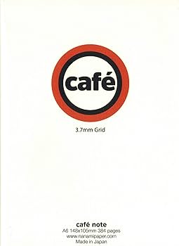 Cafe note a tomoe river journal grid office products