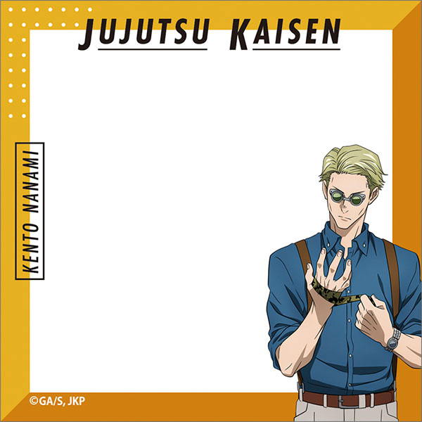 Character hobby shop jujutsu kaisen second season block memo kento nanamireleased
