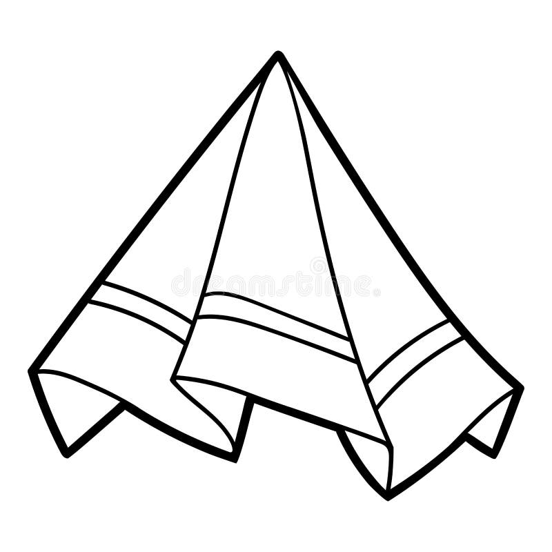 Napkin coloring stock illustrations â napkin coloring stock illustrations vectors clipart