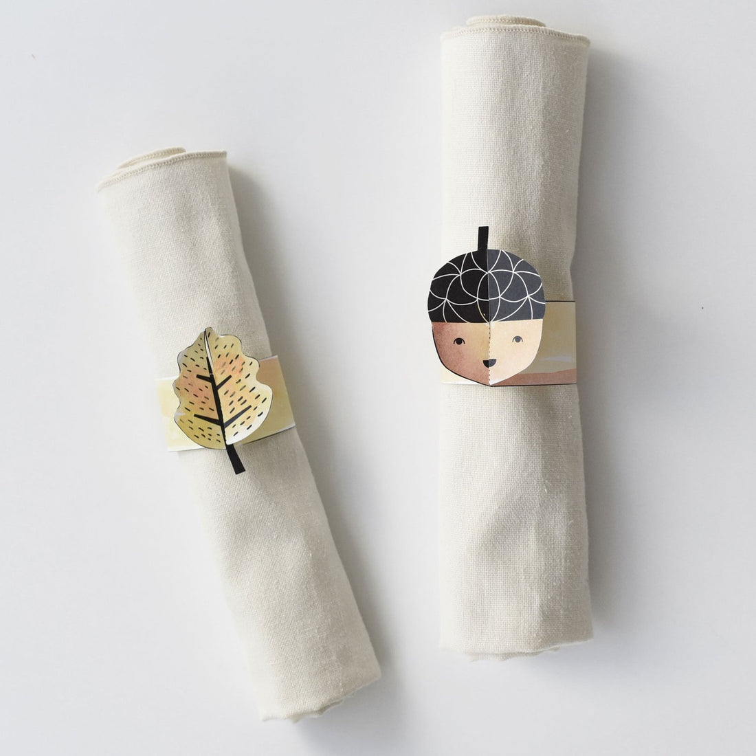 Autumn napkin rings â wee gallery