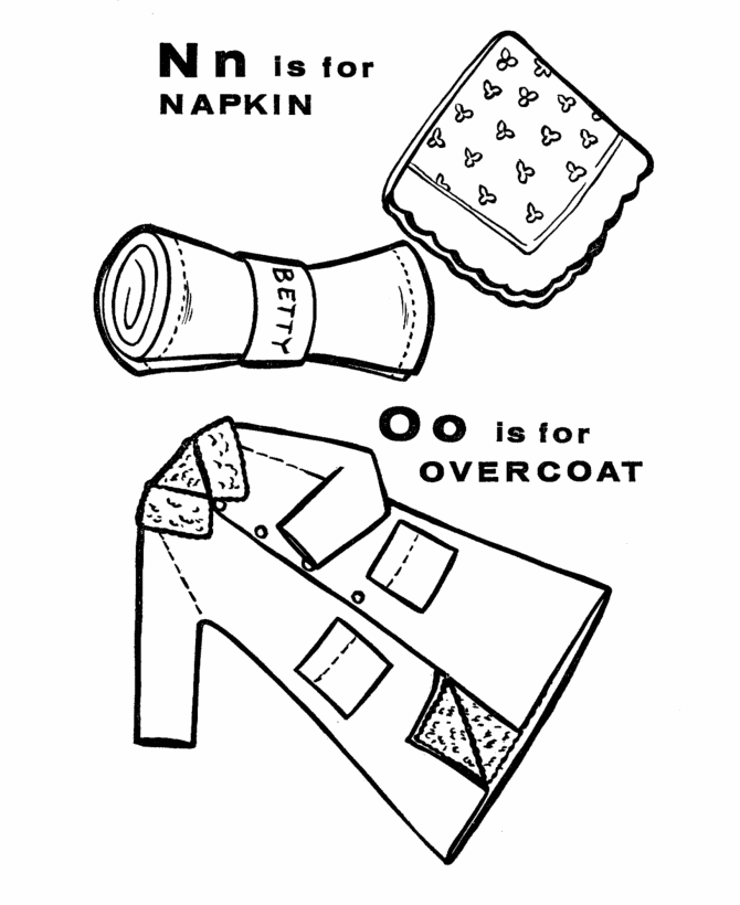 Abc alphabet coloring sheets