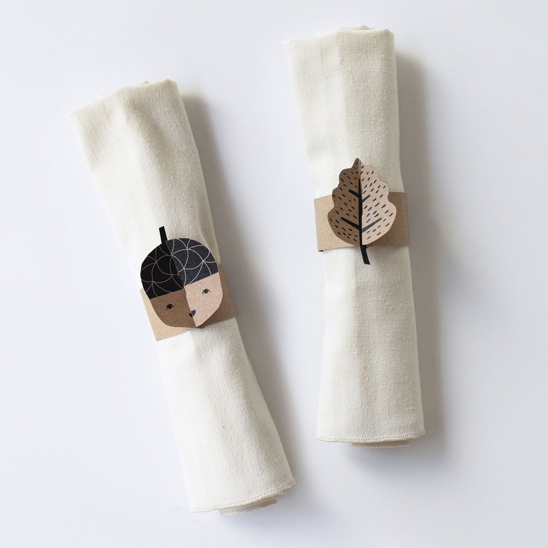 Autumn napkin rings â wee gallery
