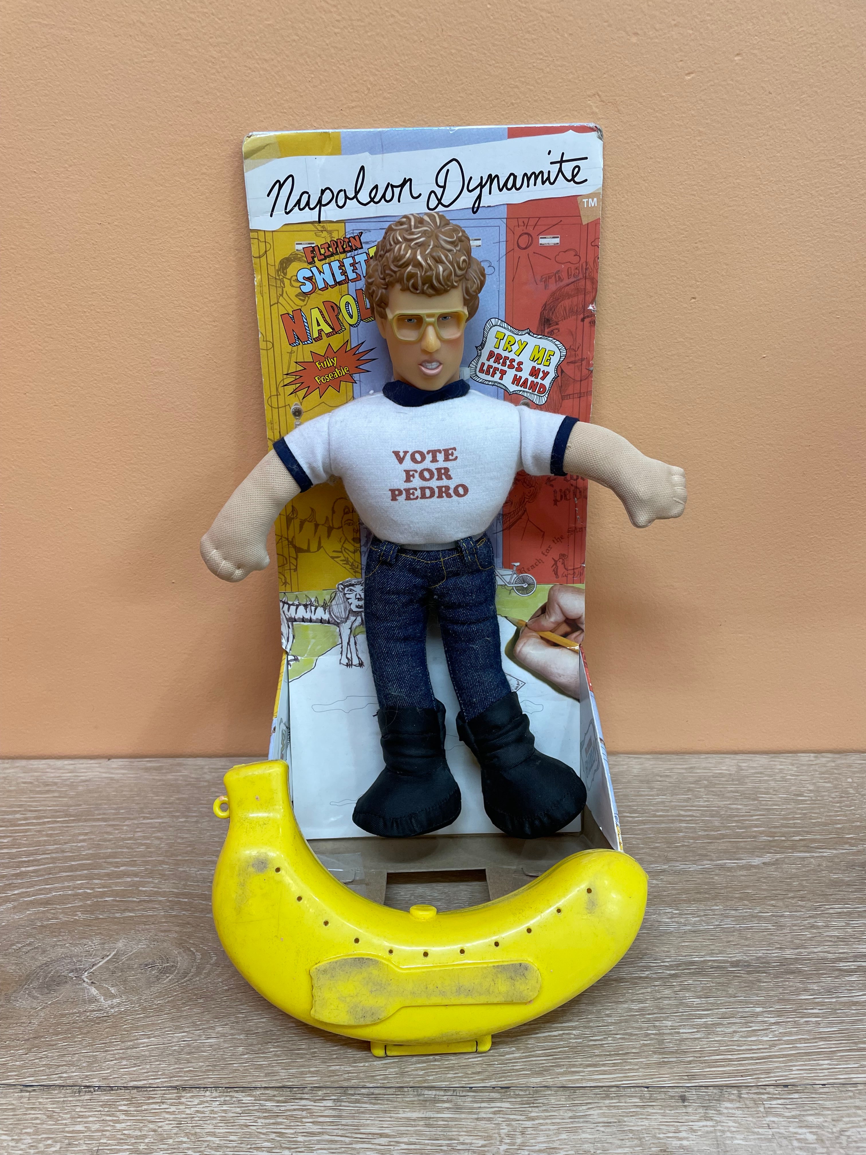 Talking napoleon dynamite doll â