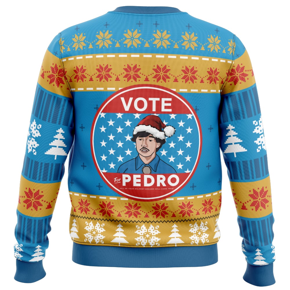 Christmas vote napoleon dynamite ugly christmas sweater