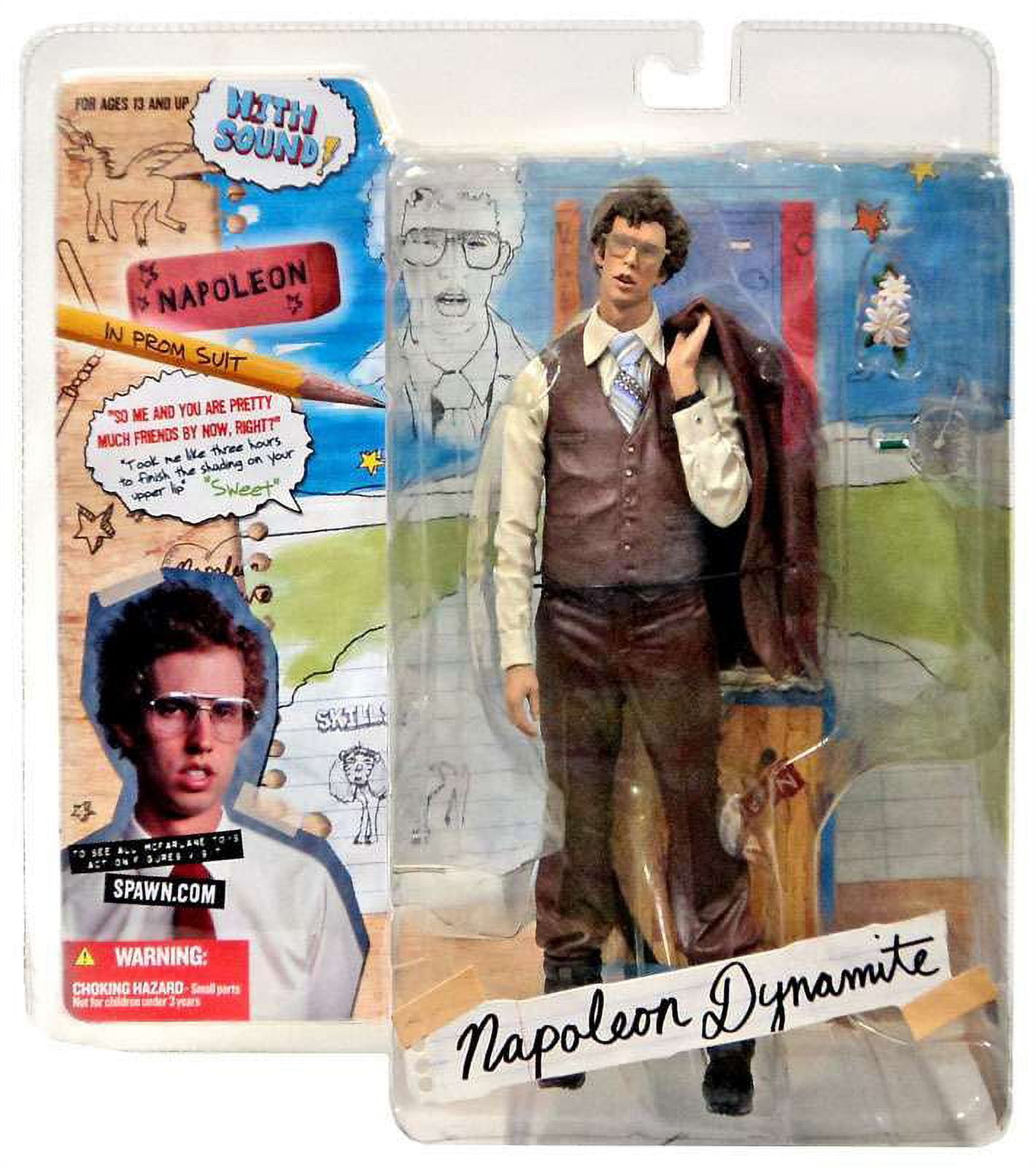 Mcfarlane napoleon dynamite series napoleon action figure prom suit
