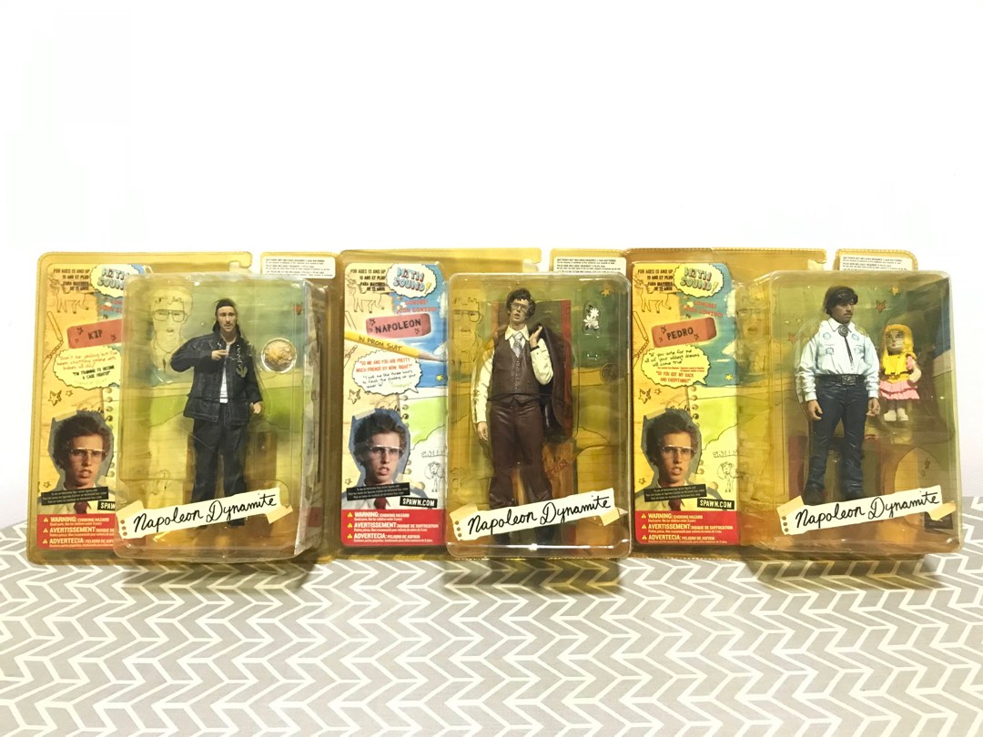 Mcfarlane napoleon dynamite lot pedro and kip set of figure hobbies toys toys games on
