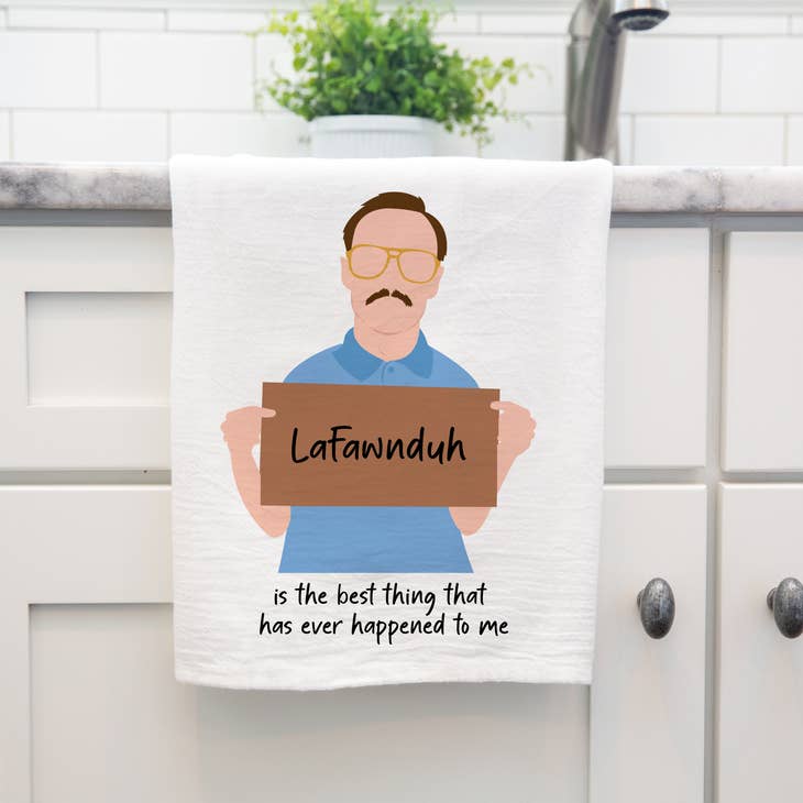 Wholesale valentines day napoleon dynamite lafawndah kitchen towel for your store