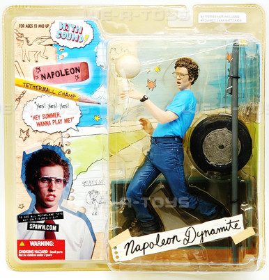 Napoleon dynamite tetherball champ action figure mcfarlane toys nrfp