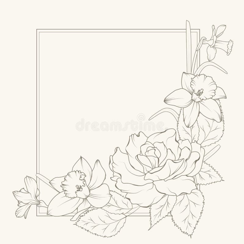 Narcissus tattoo stock illustrations â narcissus tattoo stock illustrations vectors clipart