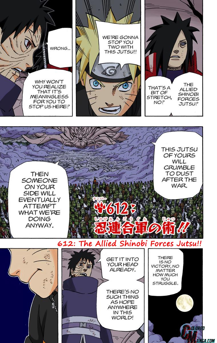 Naruto â digital colored ics chapter