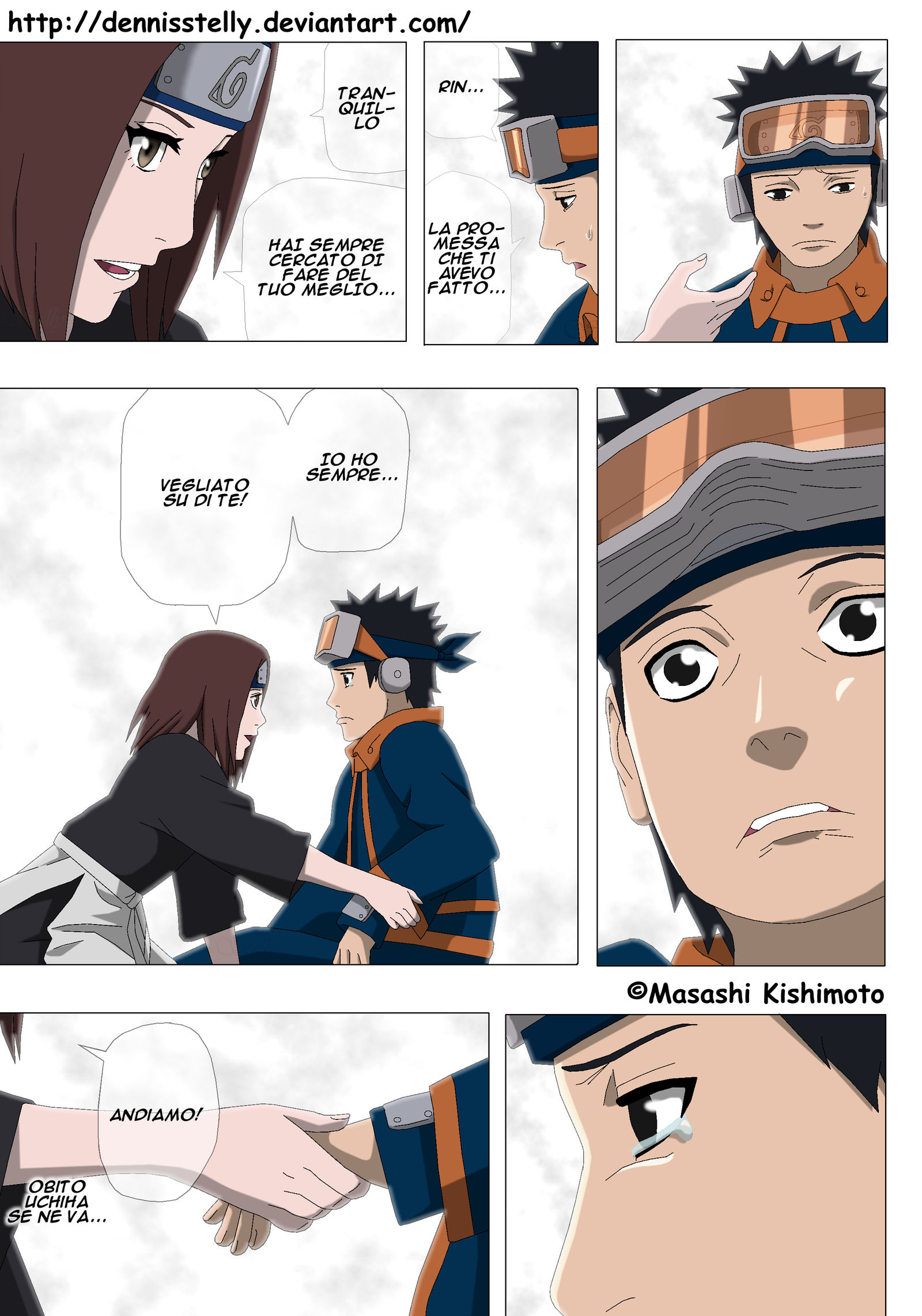 Naruto manga chap by dennisstelly on