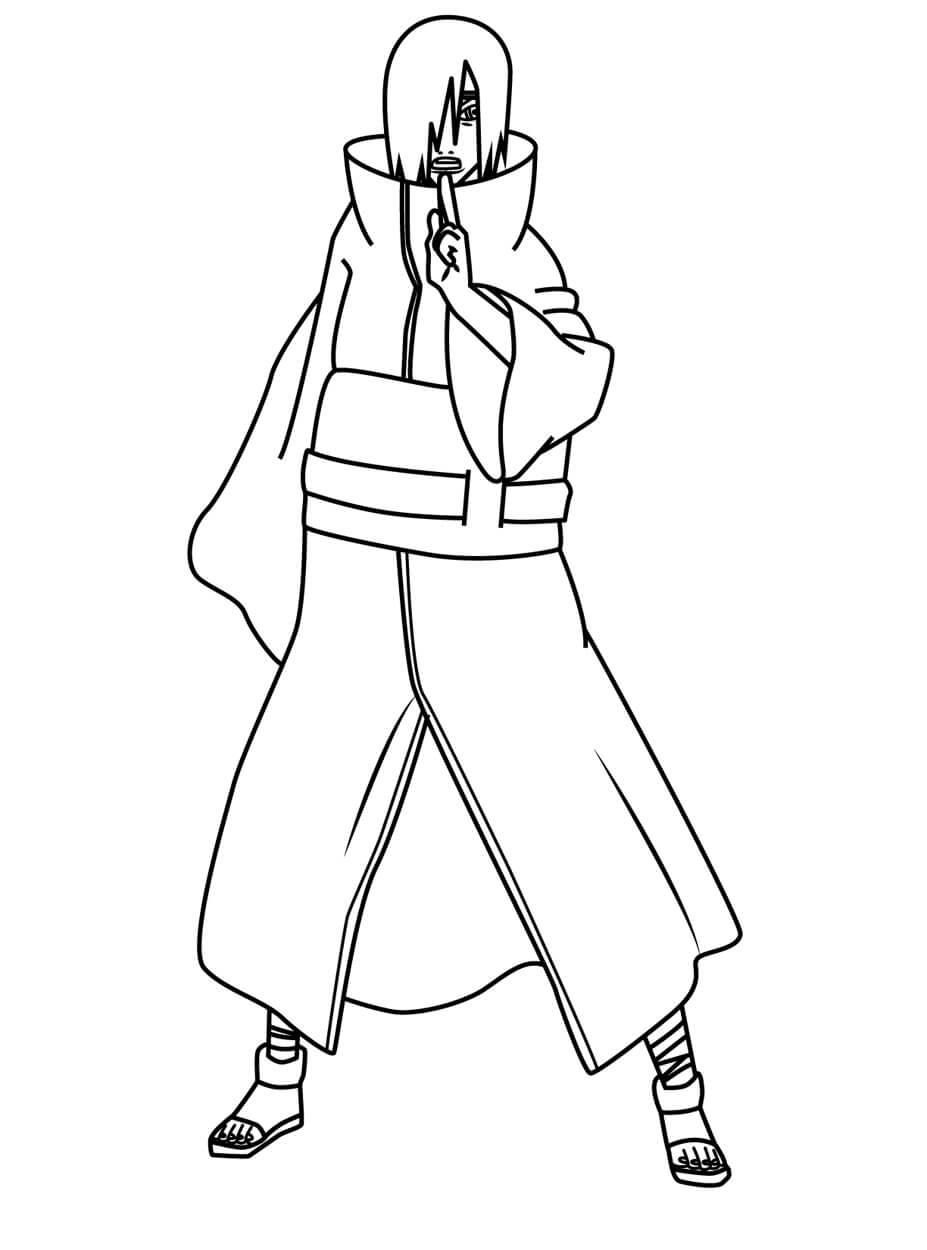Naruto coloring pages