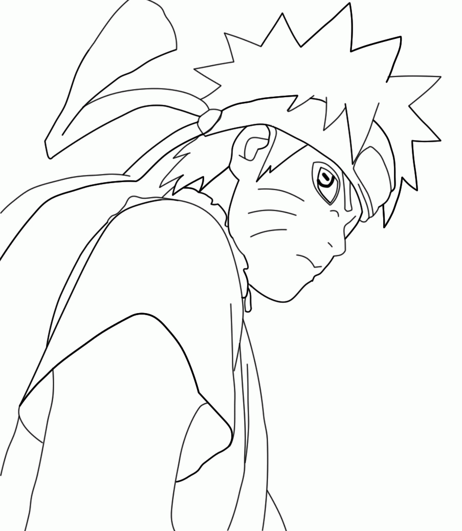 Naruto coloring pages