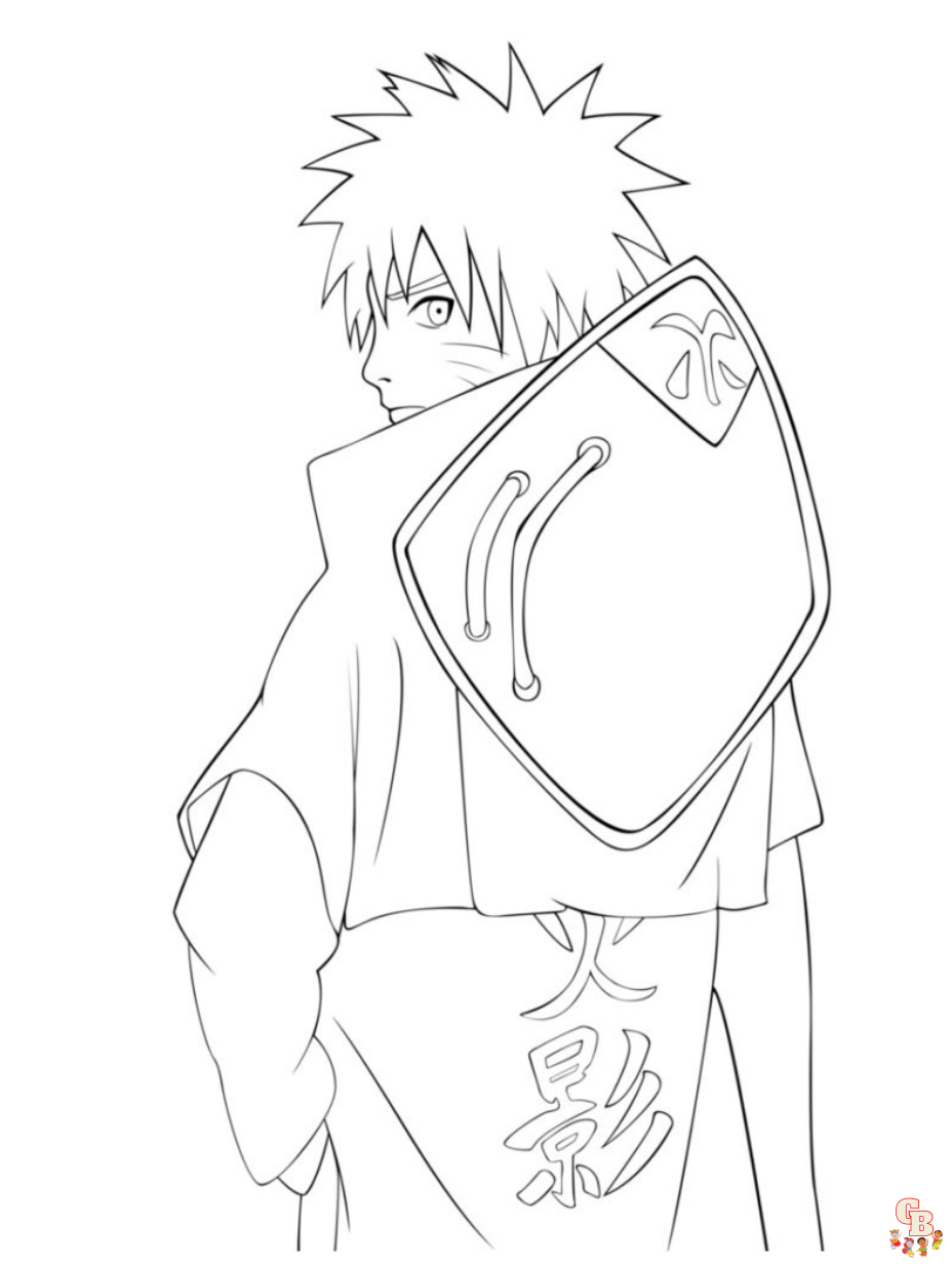 Free naruto coloring pages for kids and adults