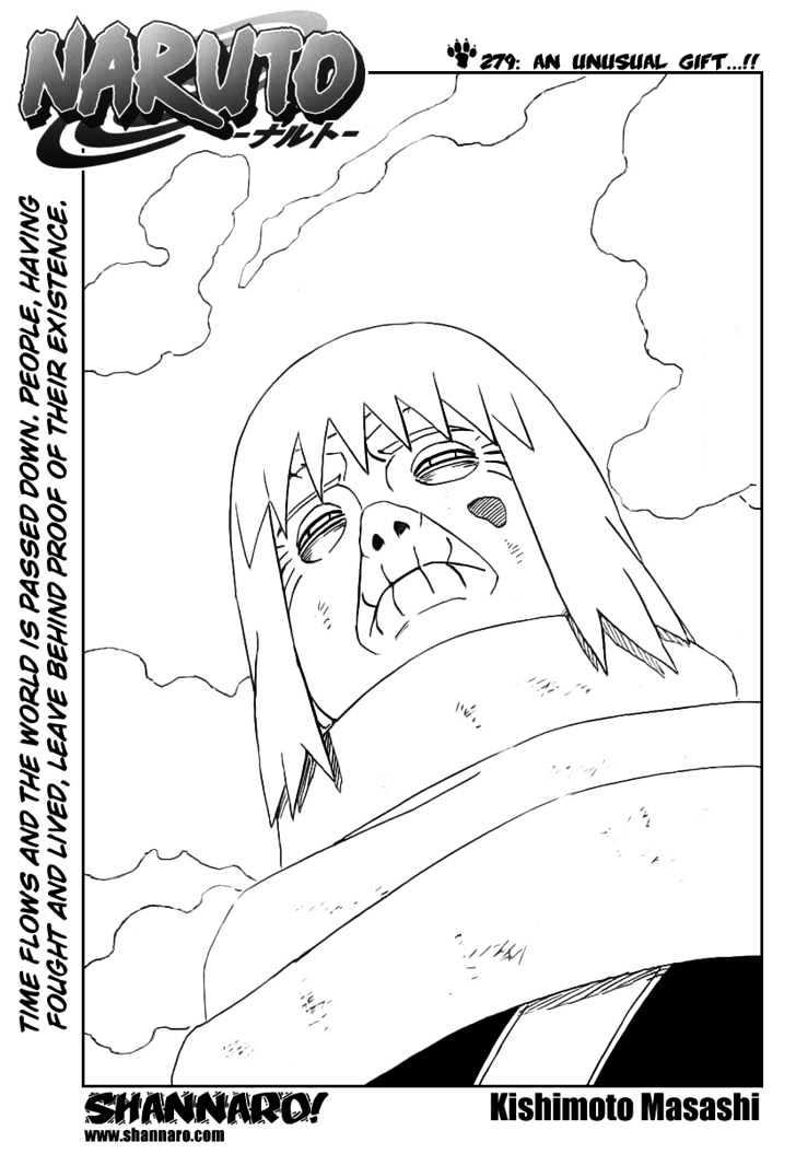 Read naruto vol chapter an unusual gift on