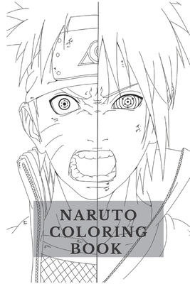 Naruto coloring book best coloring book anime naruto more than page coloring for aduls and all kids paperback wild rumpus
