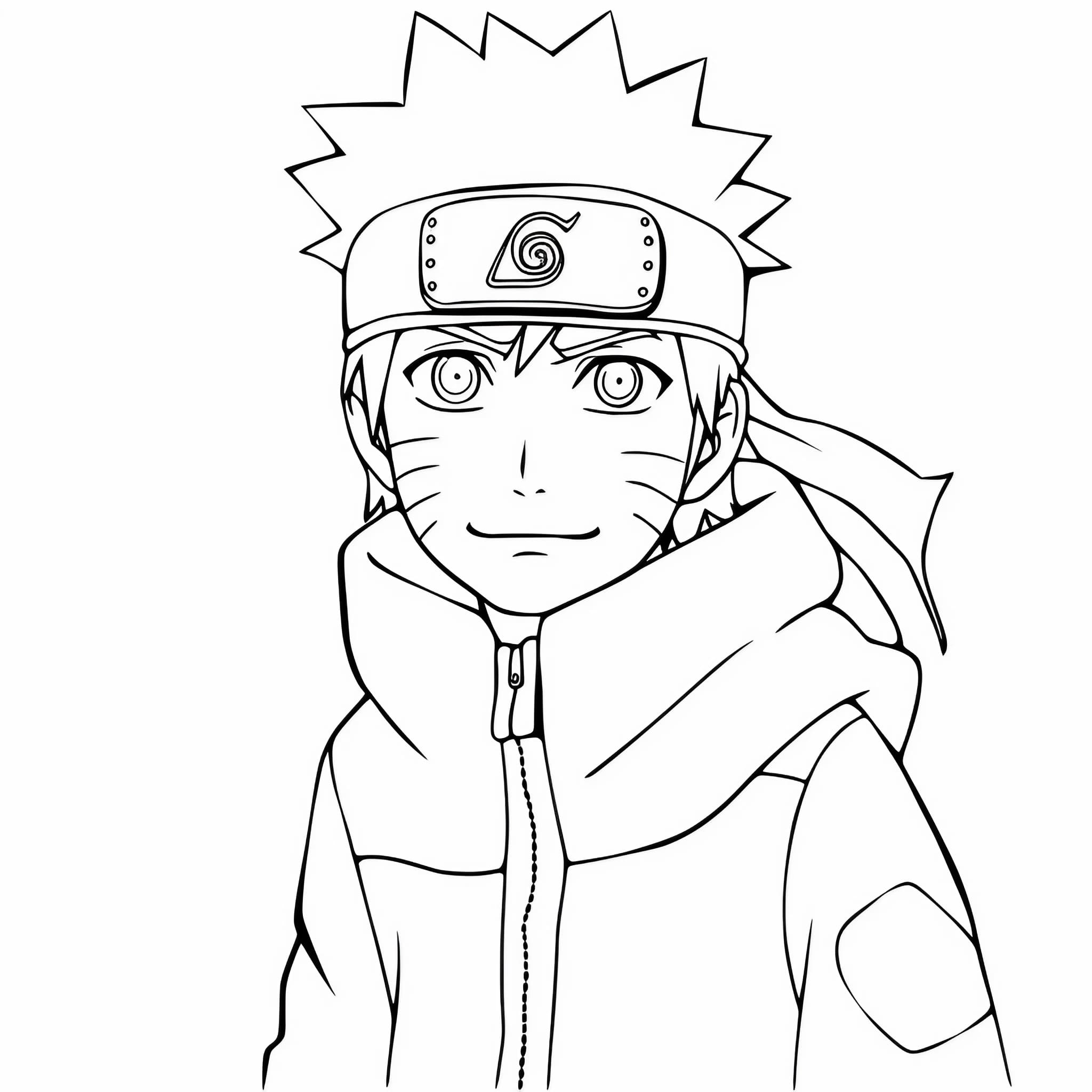 Naruto coloring pages for free and printable