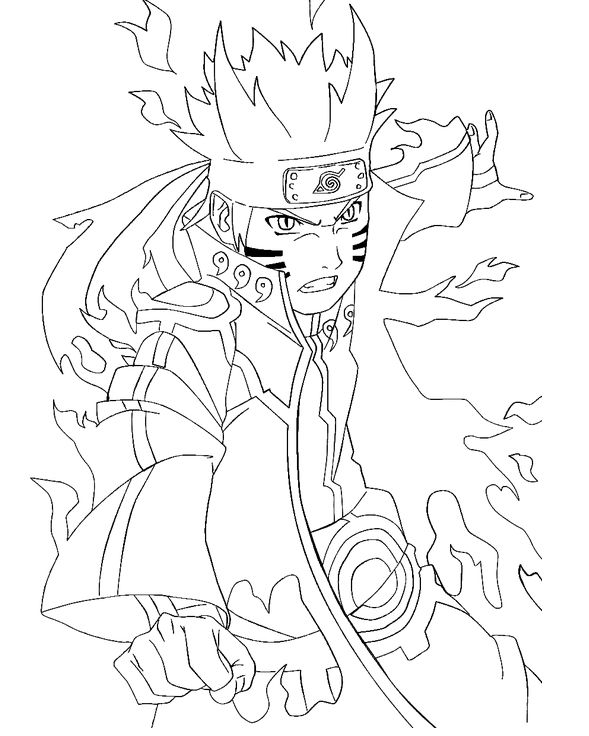 Naruto bijuu mode coloring pages for kids ge printable naruto coloring pages for kids desenhos para colorir naruto naruto e sasuke desenho esboão de anime