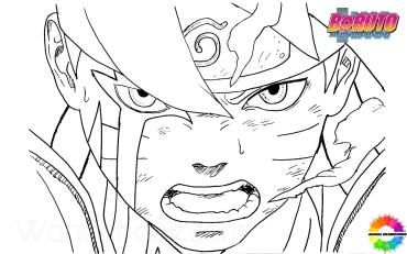 Boruto coloring pages for kids malvorlagen fãr kinder ausmalbilder boruto