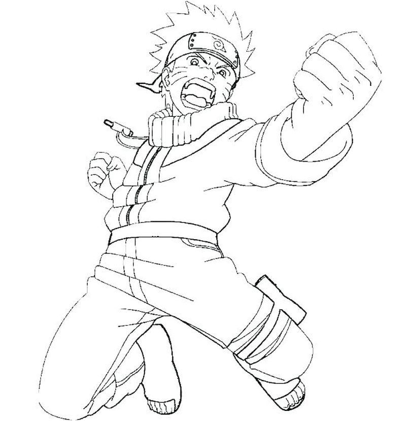 Have fun with these naruto coloring pages pdf ideas