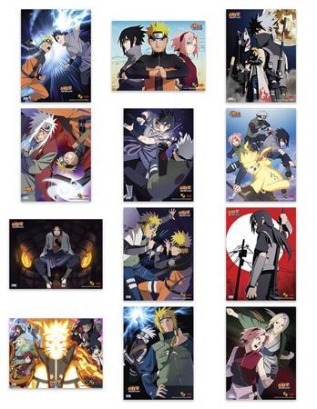 Naruto shippuden poster book prints