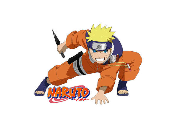 Naruto shonen art print by mutia lopi