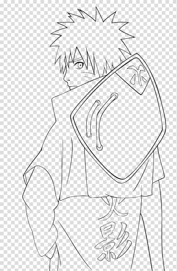 Free line art drawing pencil coloring book naruto pencil transparent background png clipart