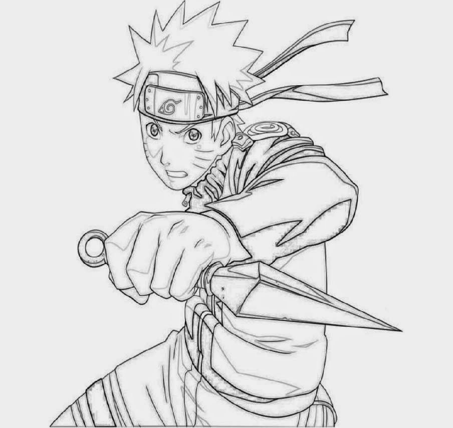 Naruto coloring pages