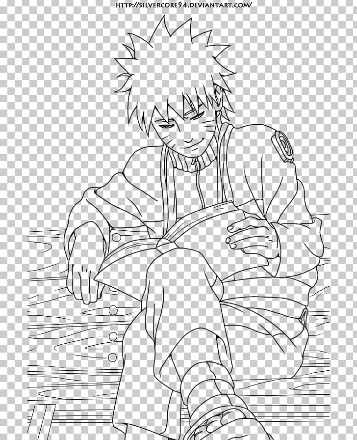 Line art drawing coloring book cartoon naruto png clipart angle anteater arm artwork black free png