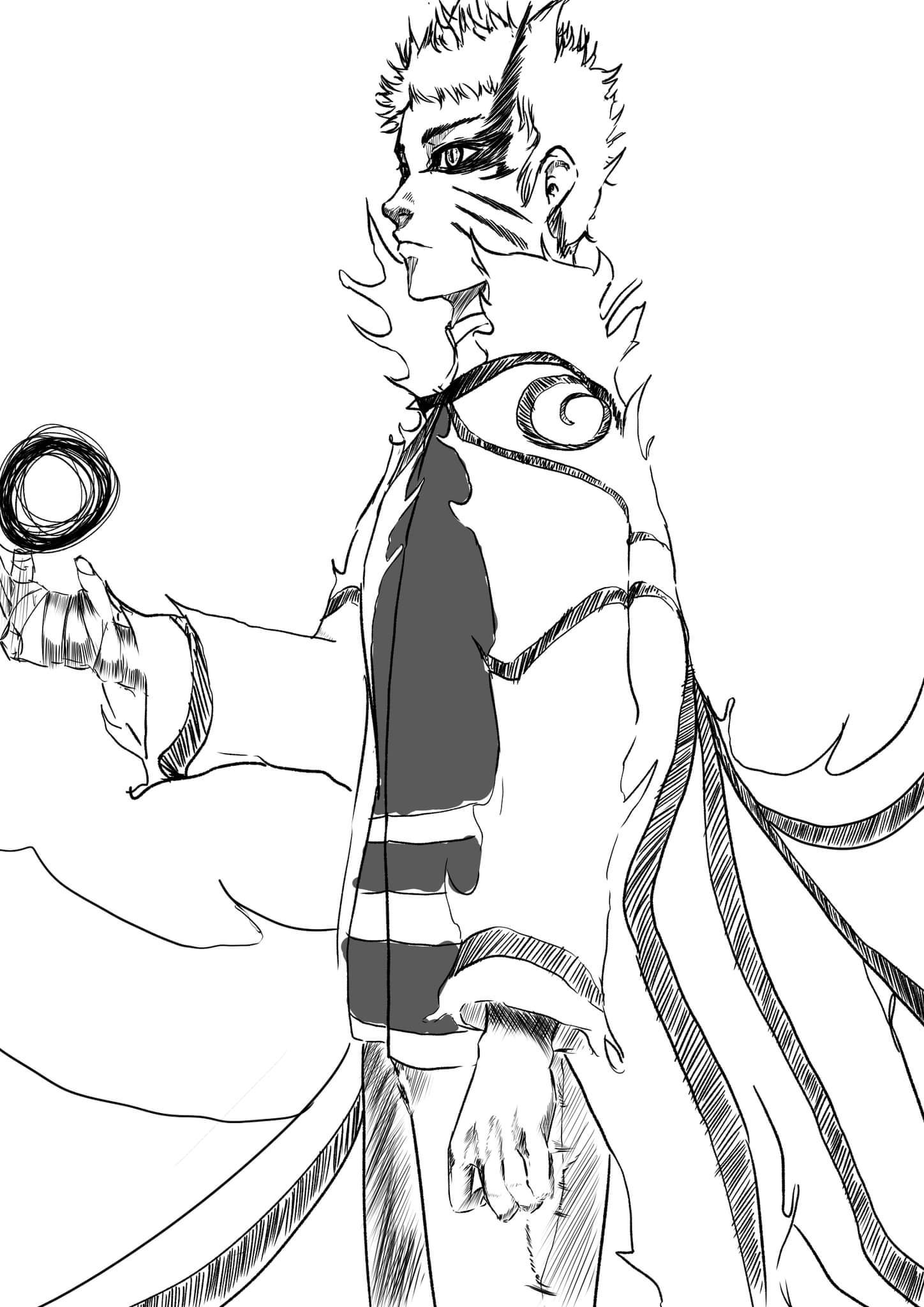 Narutos fan art spoilers rboruto